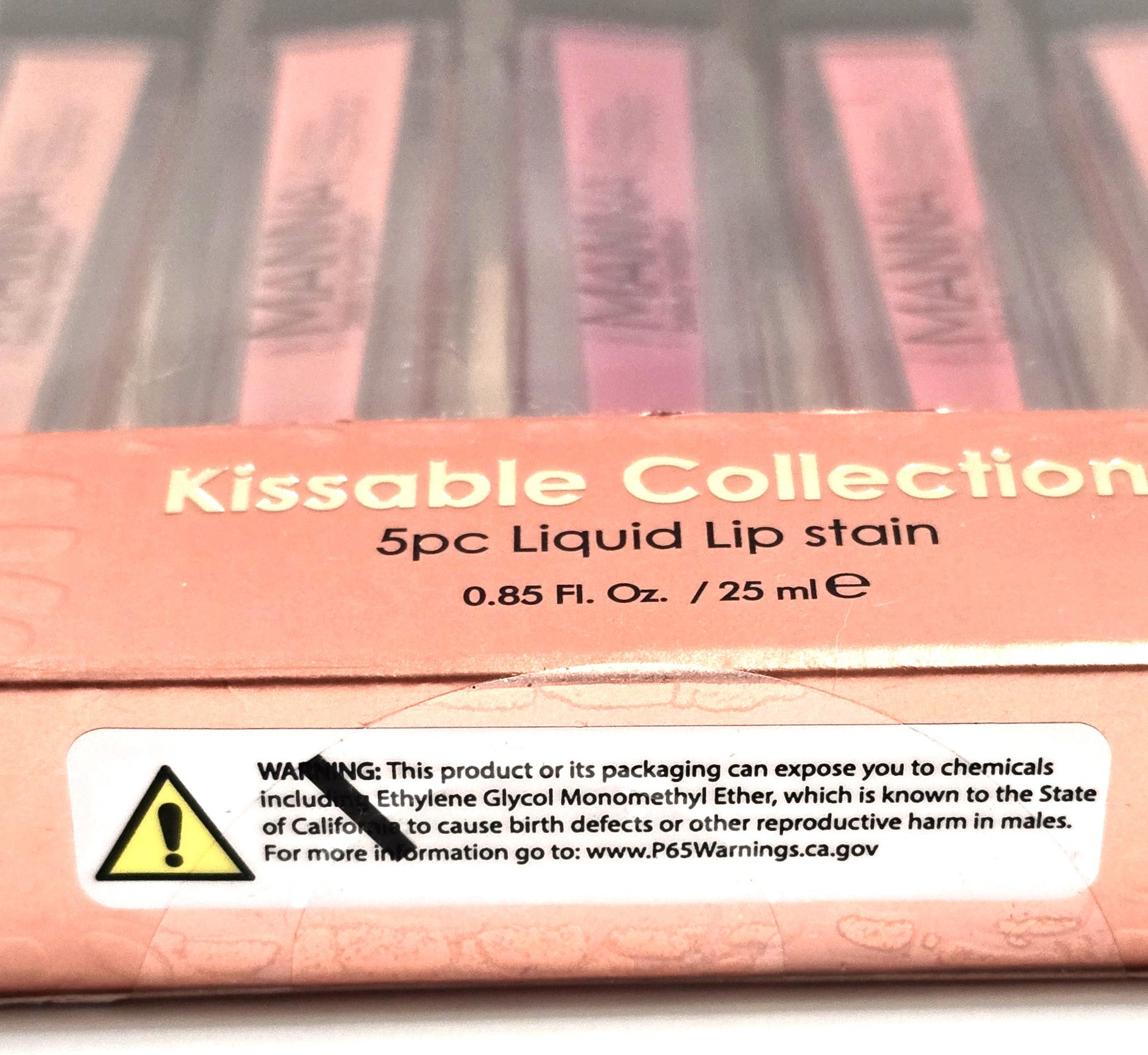 Manna Kadar Kissable Collection 5pc Liquid Lip Stain