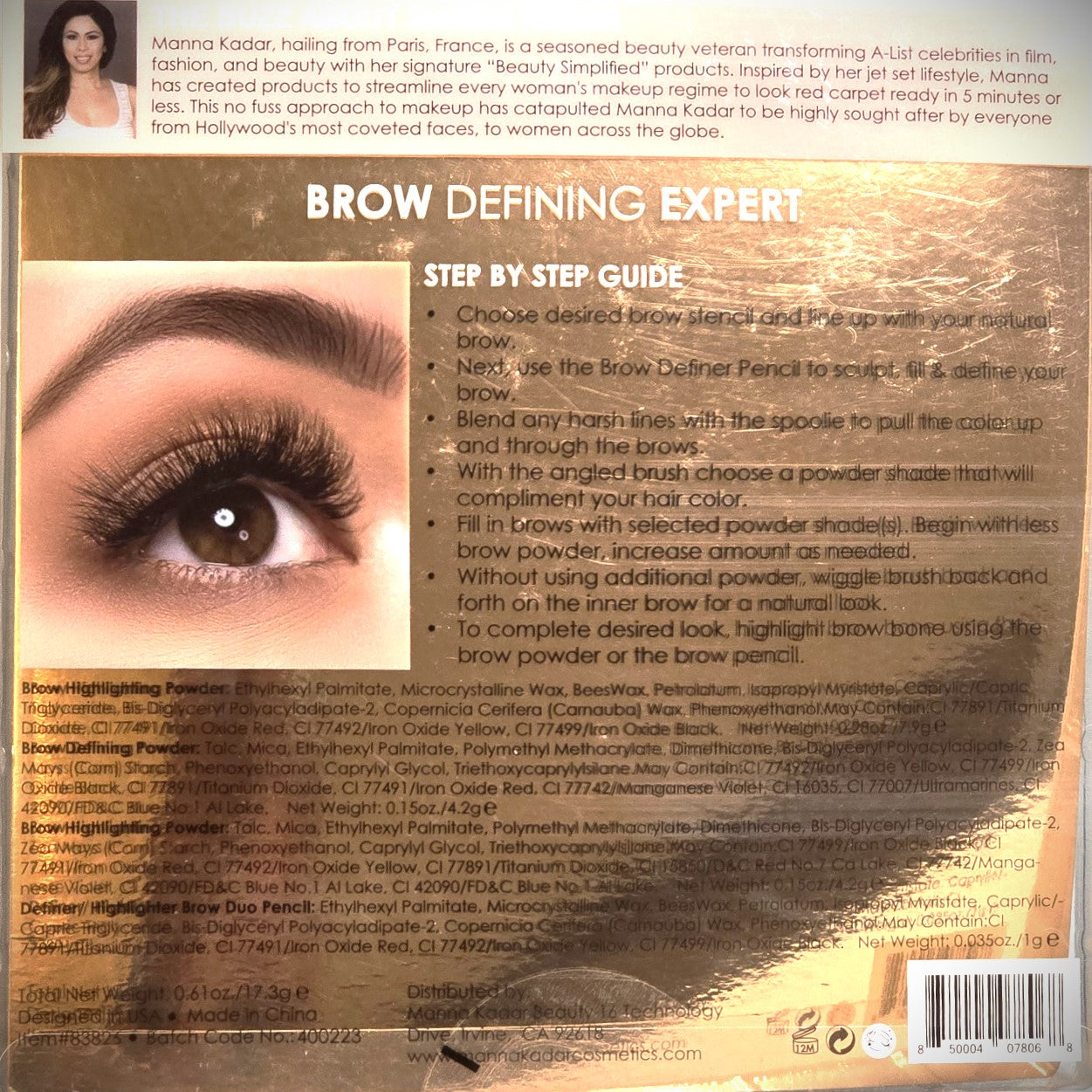 Manna Kadar Brow Defining Expert