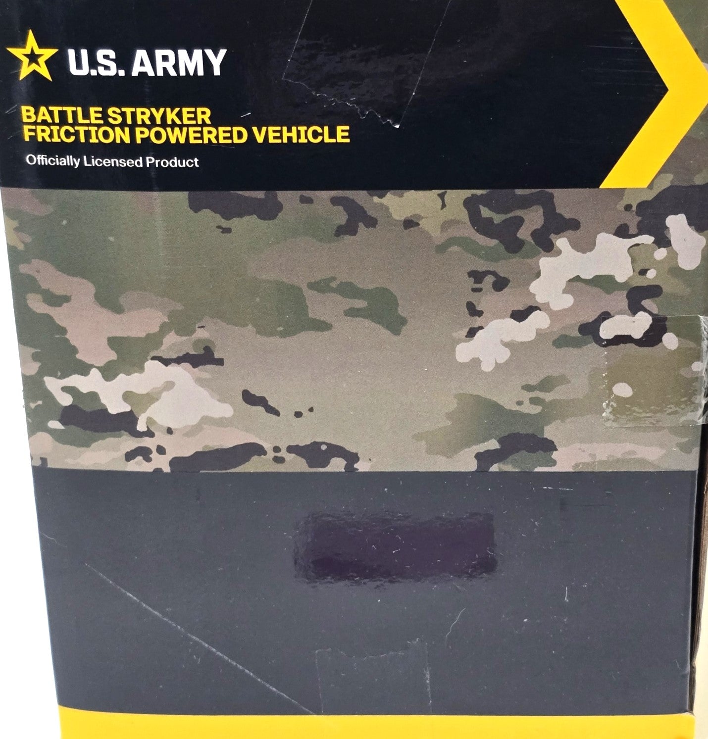 US Army Battle Stryker Friction Powered Vehicle with Lights and Sounds 3+