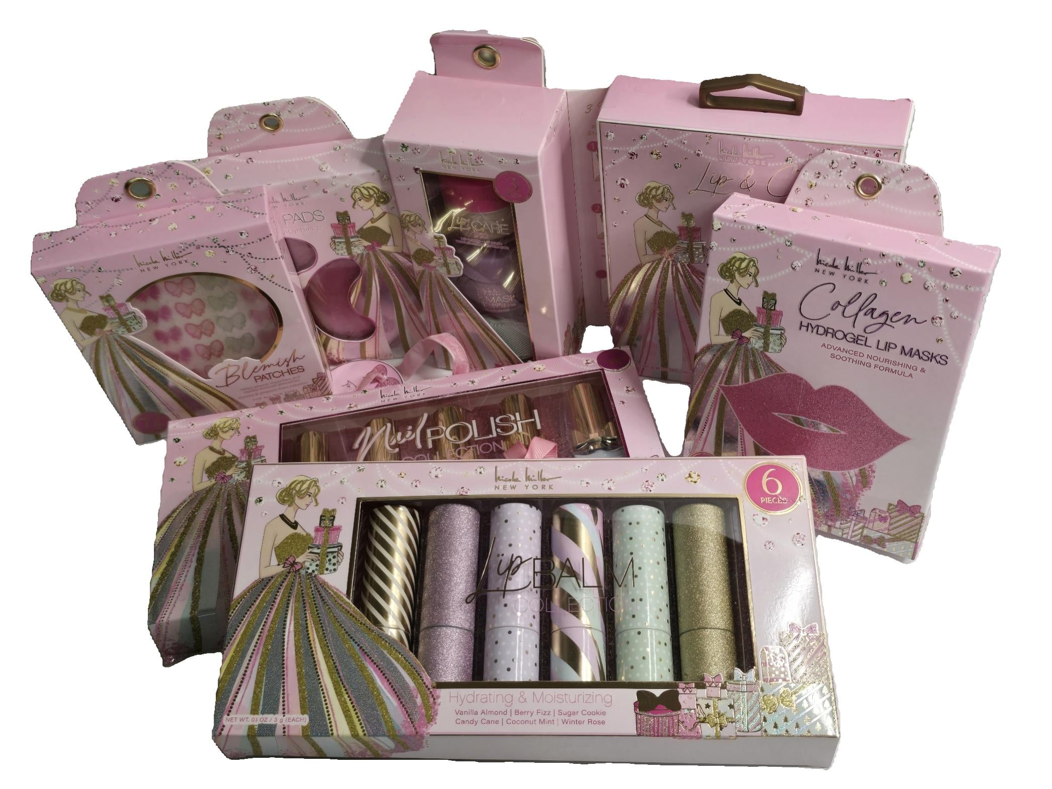 Nicole Miller Lady in Halo and Gold Collection