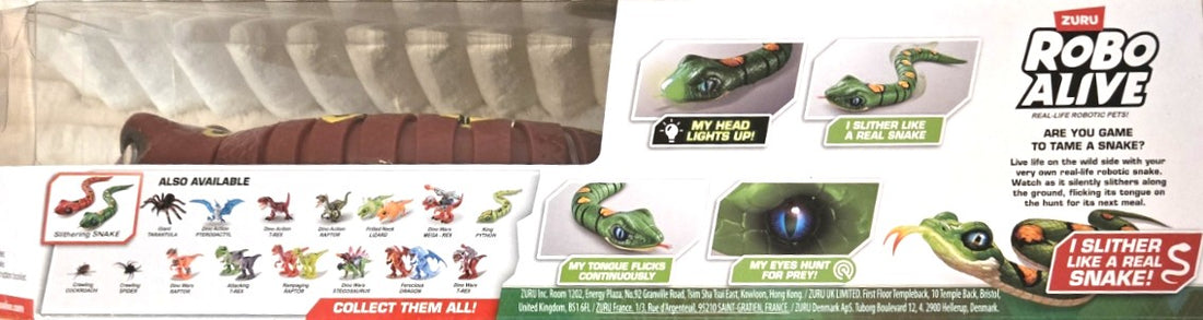 ZURU Robo Alive Slithering Snake 3+