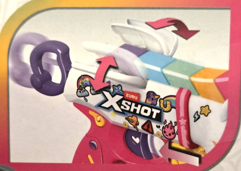 ZURU Xshot Blastercorn Unicorn Blaster with 16x 8+