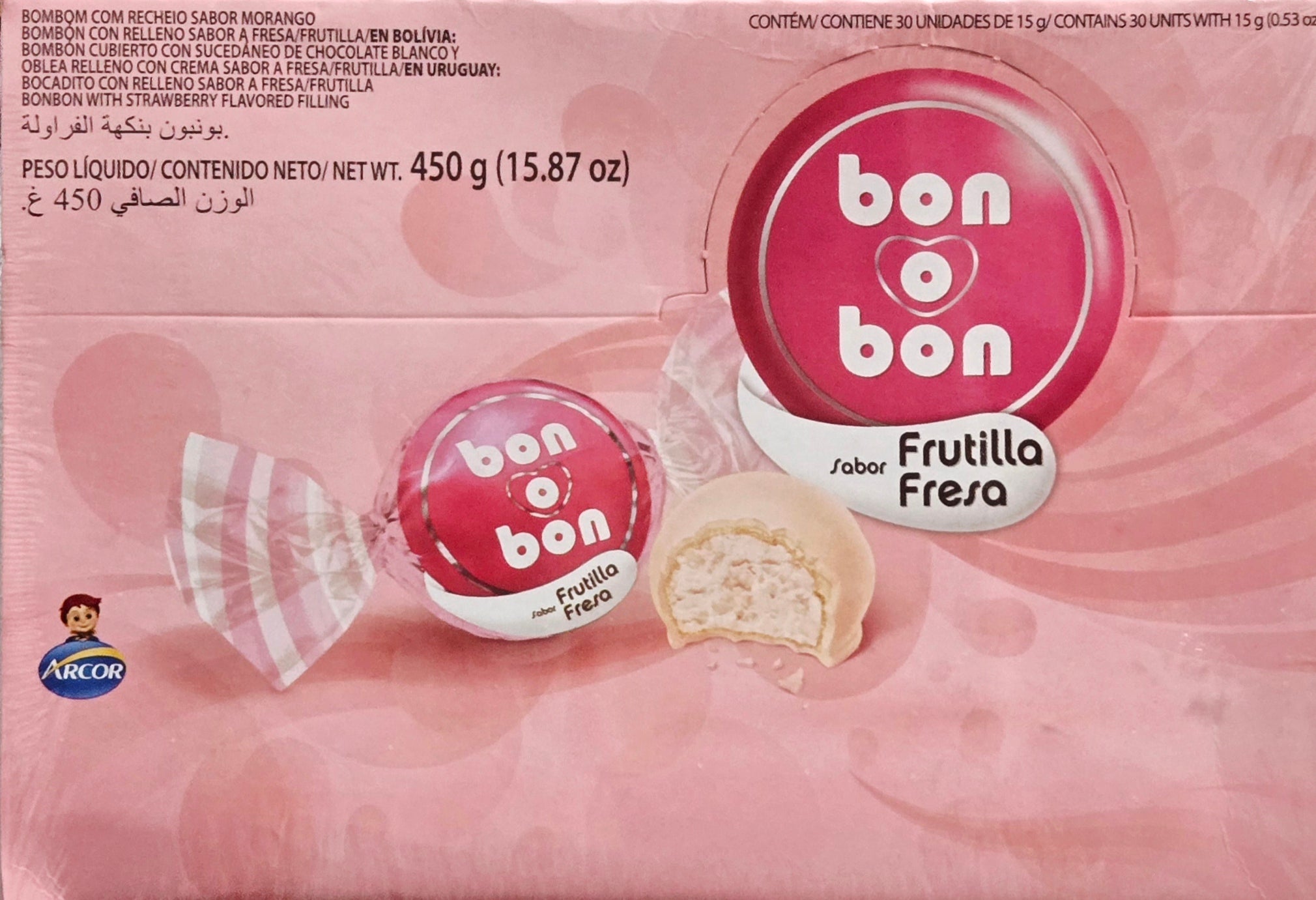 Bon o Bon Chocolate and White Chocolate Covered Truffle, 5.29 oz & 9.52oz