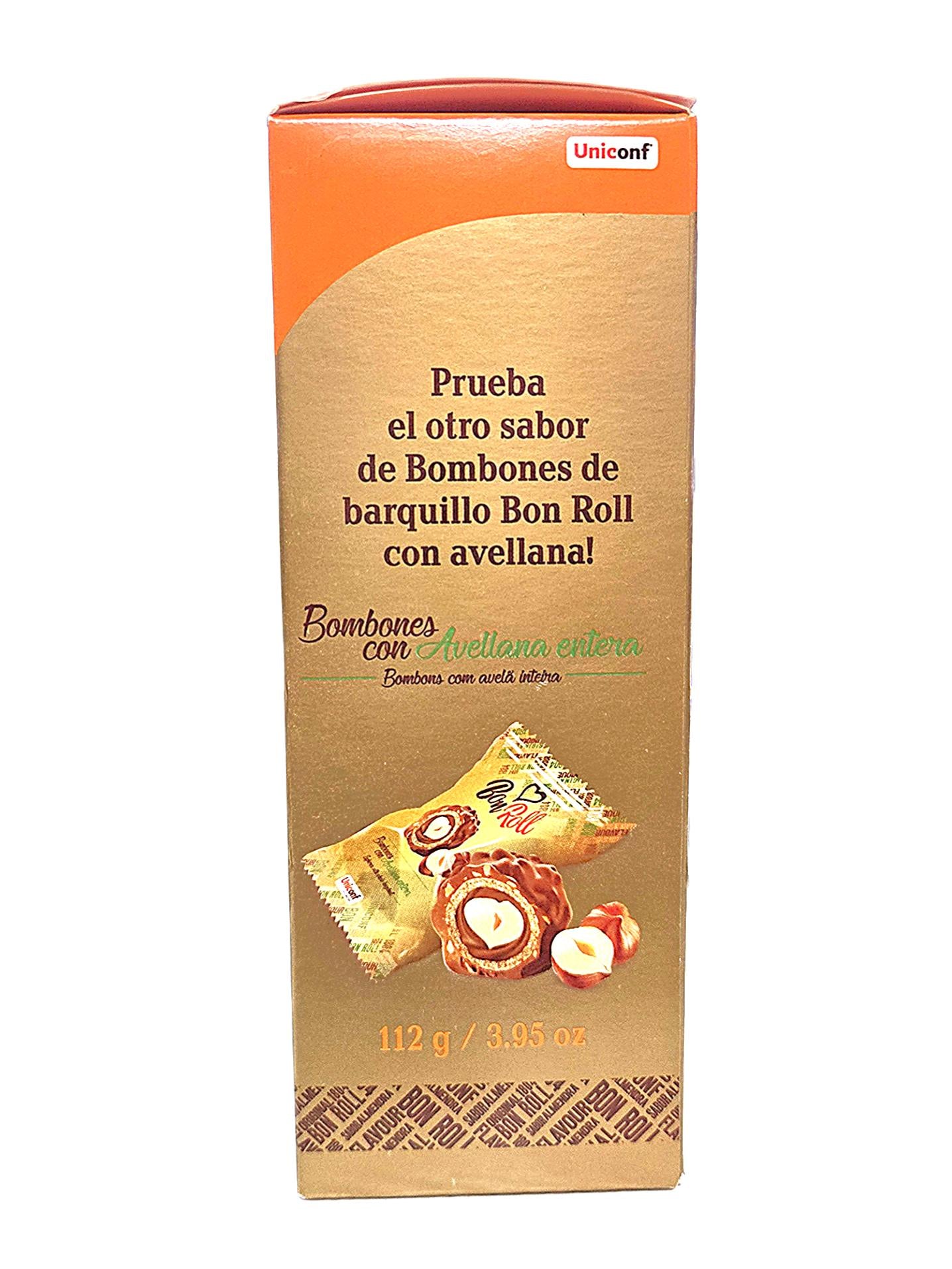 Bon Roll Bombons with Chocolate Cream and Nuts