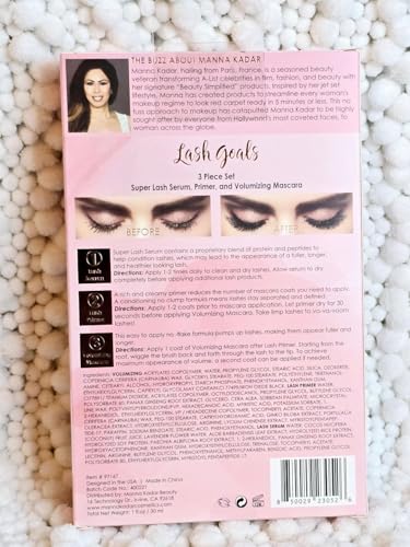 Manna Kadar Lash Goals Mascara 1fl oz, Black