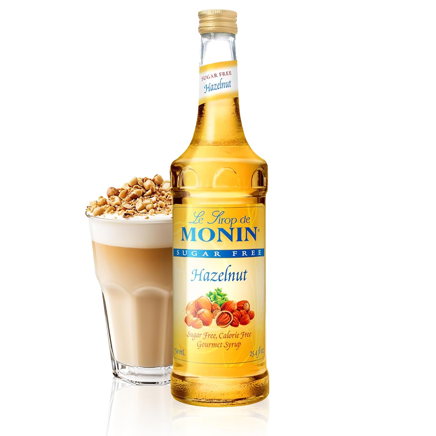 Sugar Free Hazelnut Syrup 750ml