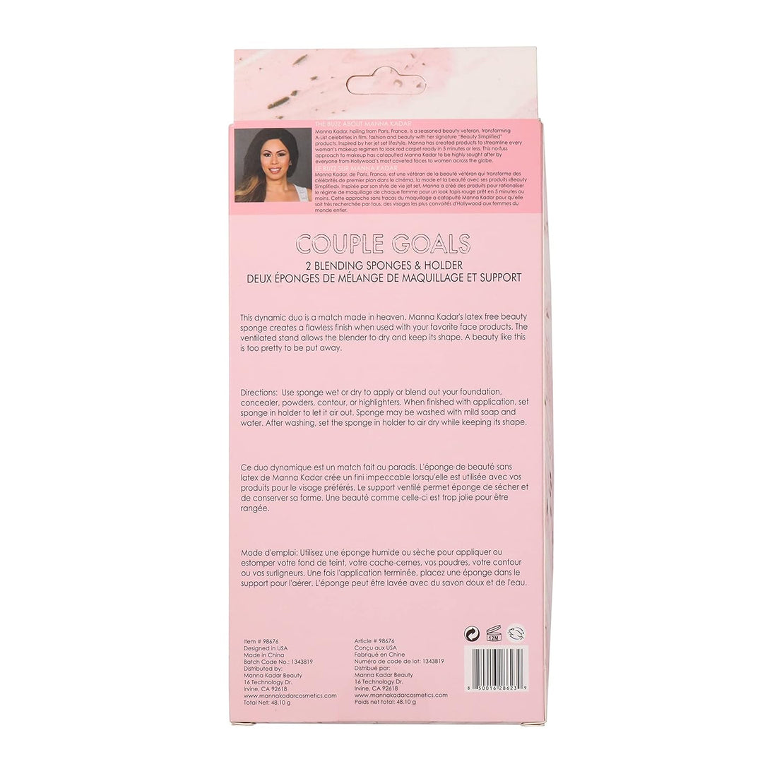 Manna Kadar Beauty 2 Blending Sponges & Holder