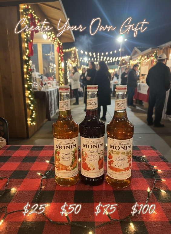 Create Your Own Gift Four Available Packages $25 $50 $75 $100