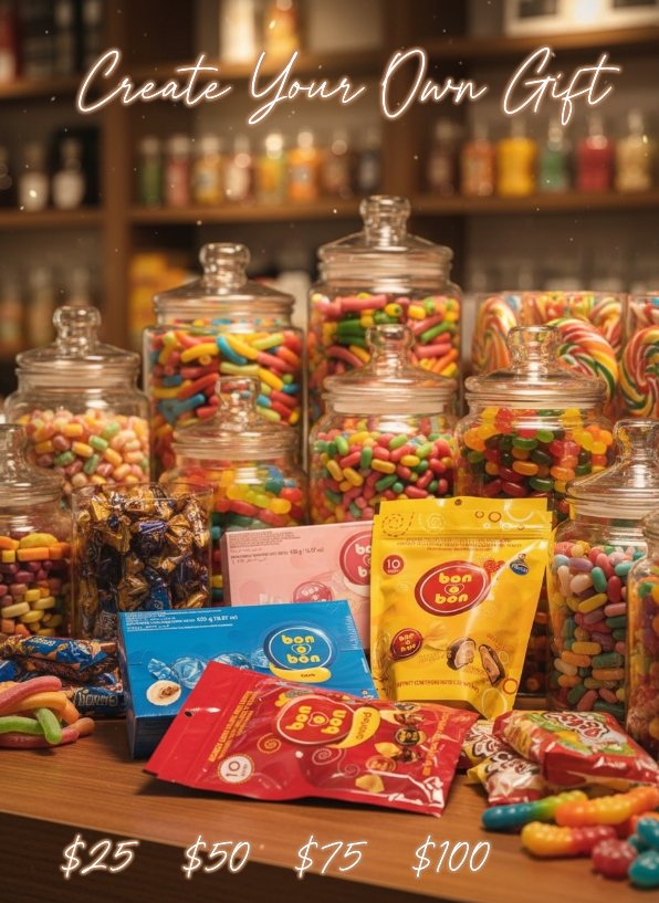 Create Your Own Gift Four Available Packages $25 $50 $75 $100