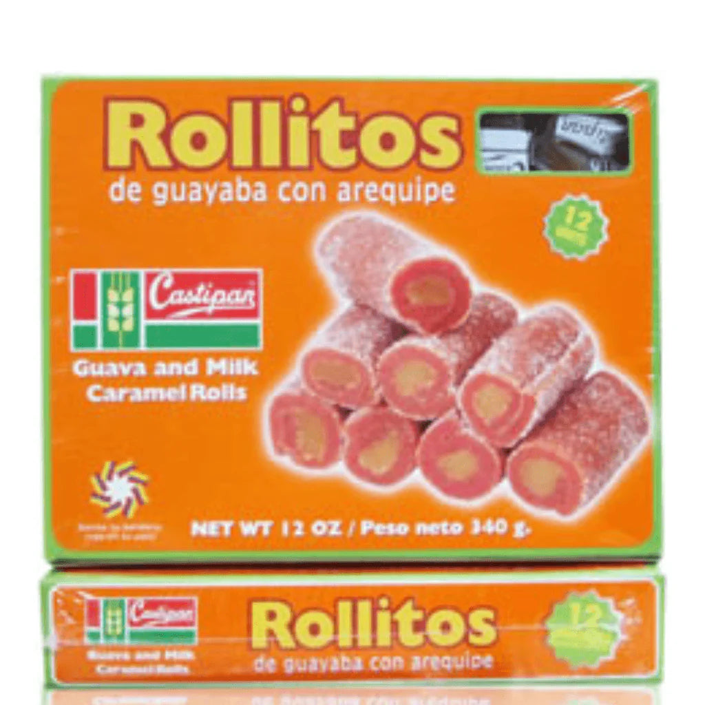 Rollitos de Guayaba Con Arequipe 340 gr. / 12 oz. - 2 Pack