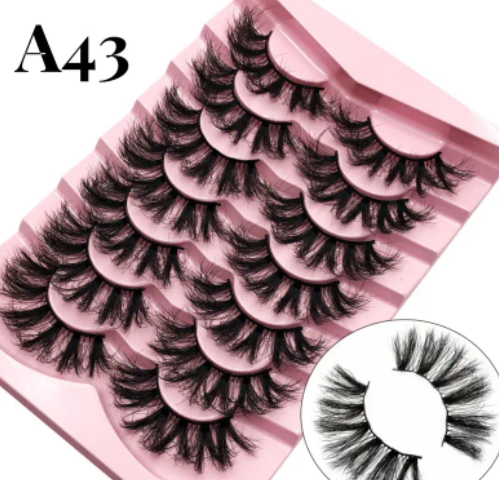6D Faux Mink Fluffy Eyelashes