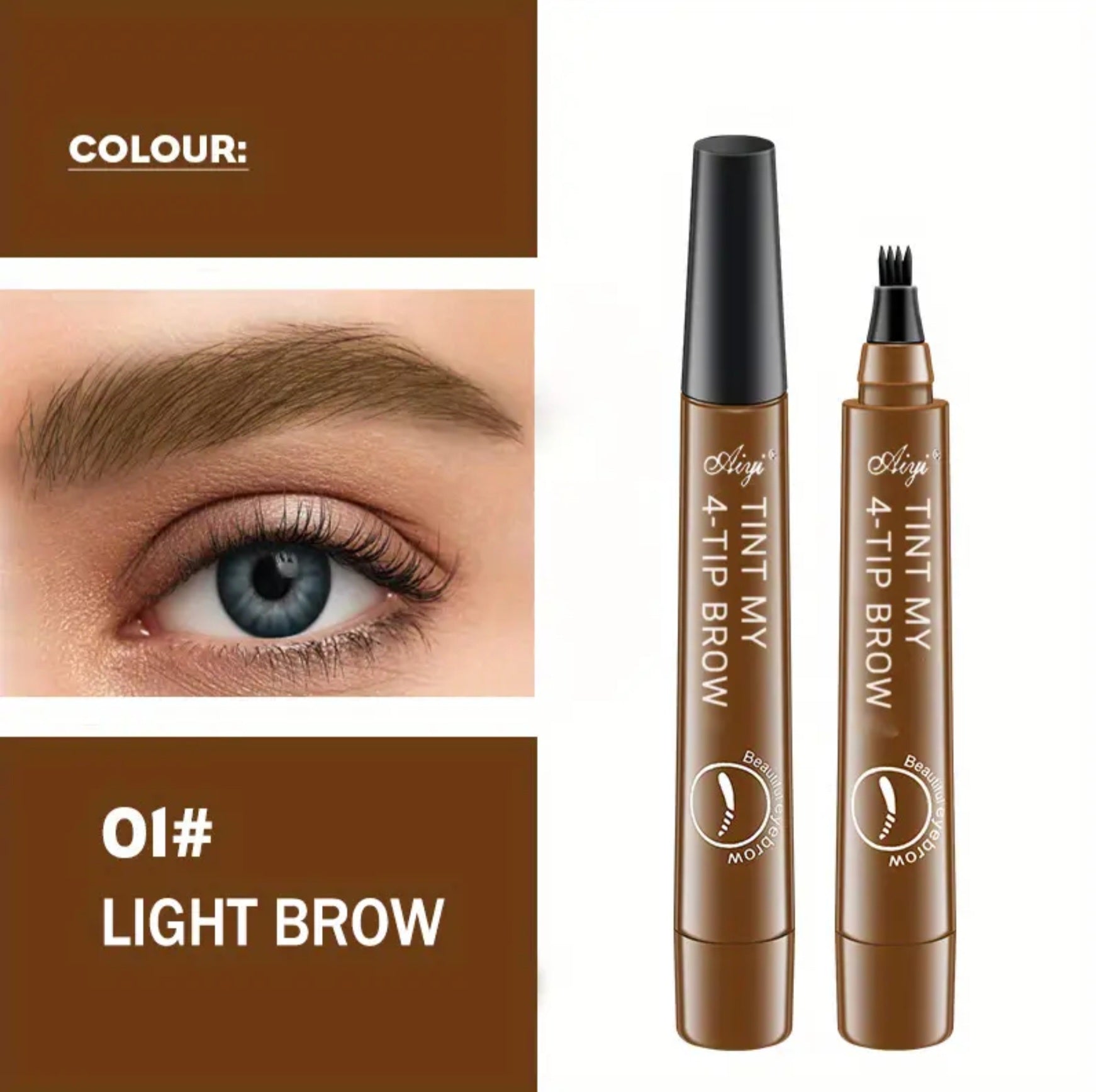 Split Tip Water Eyebrow Pencil