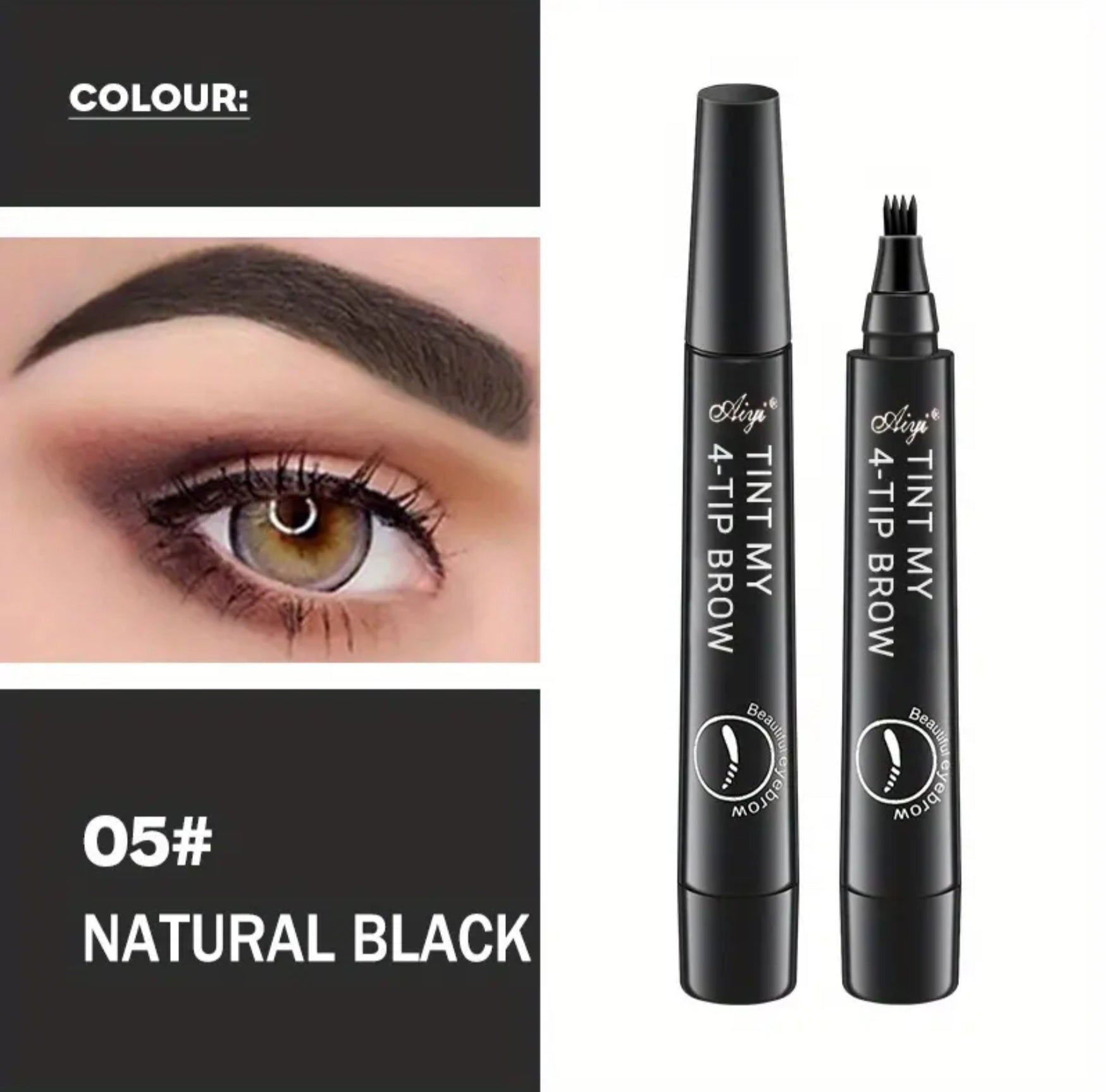 Split Tip Water Eyebrow Pencil