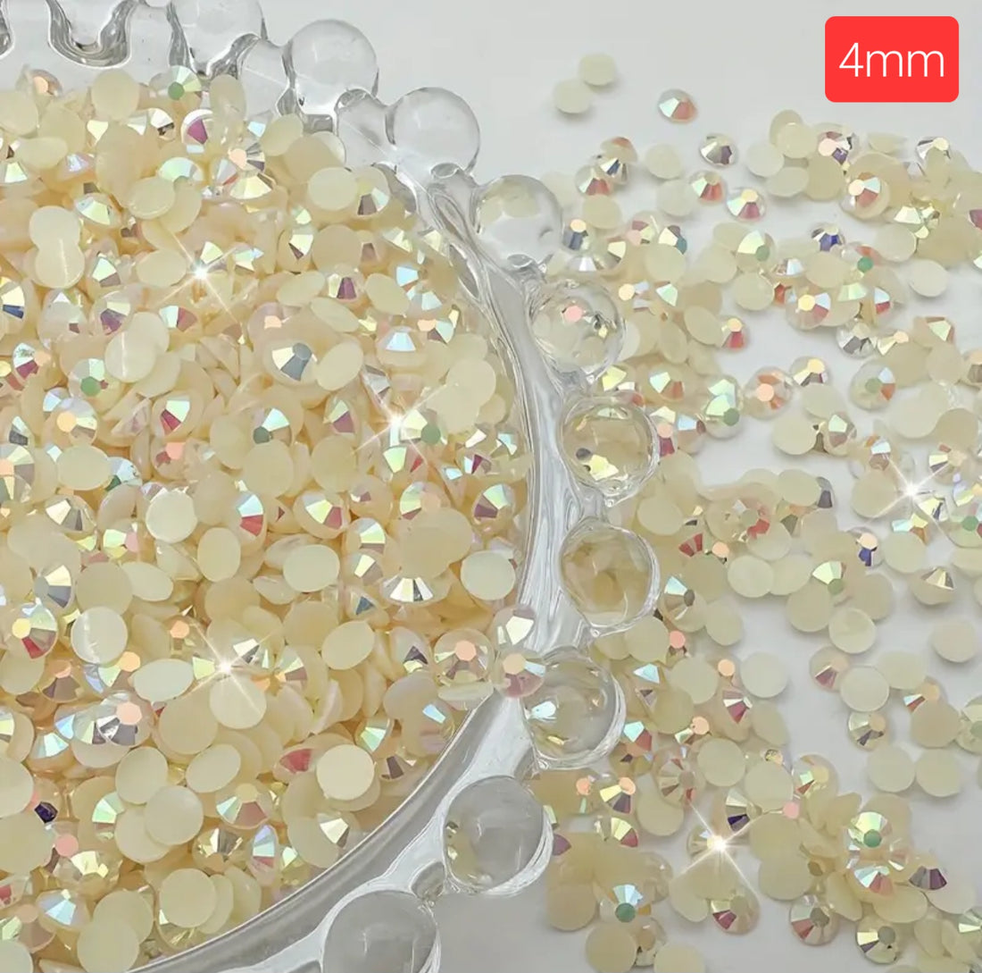 Jelly Yellow Rhinestones