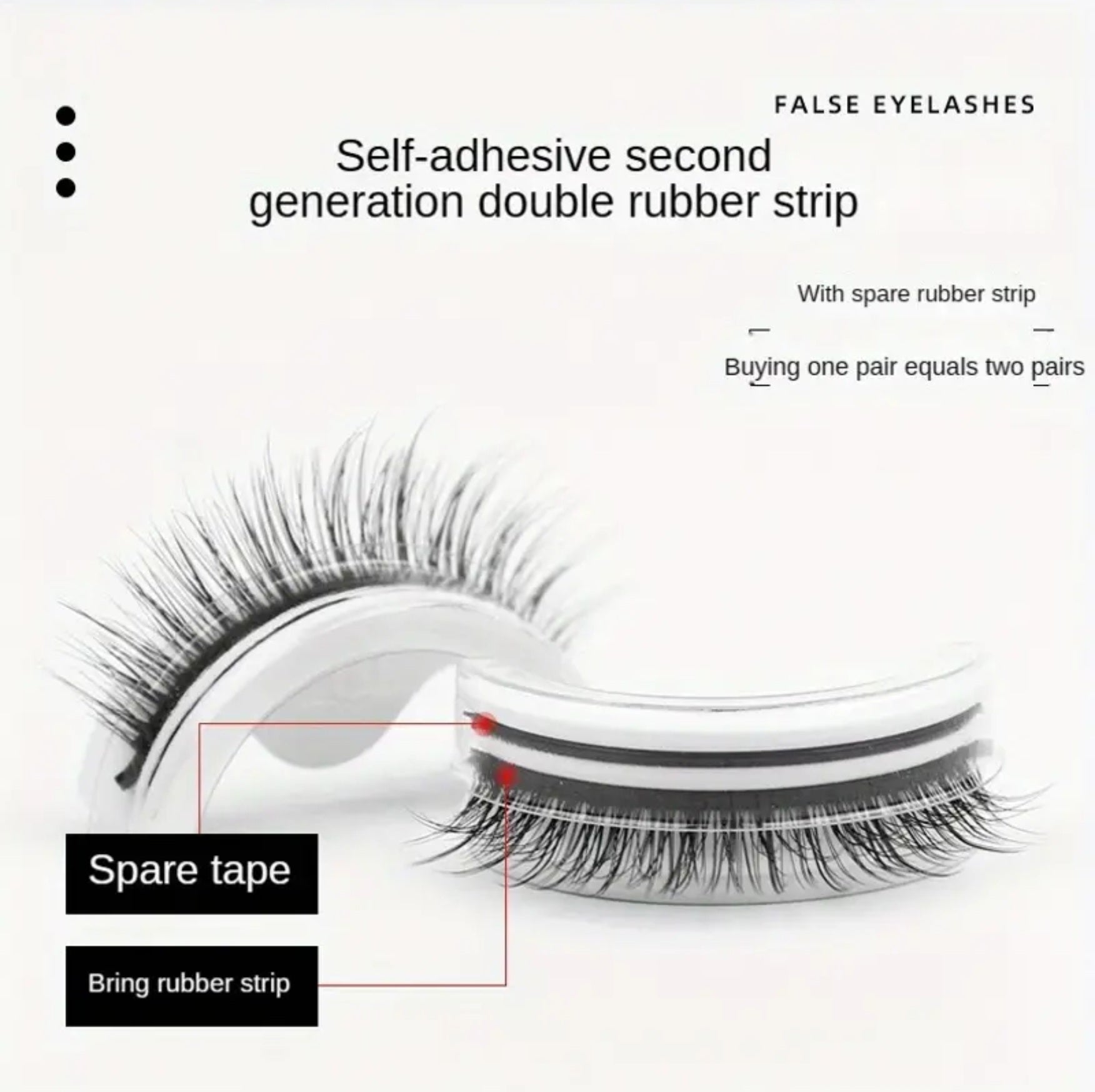 Self-Adhesive Reusable Eyelashes