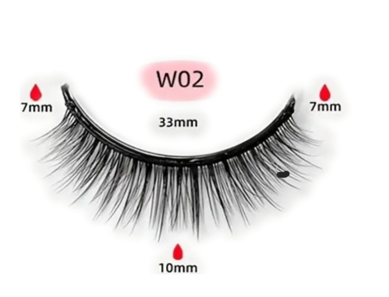 Self-Adhesive Reusable Eyelashes