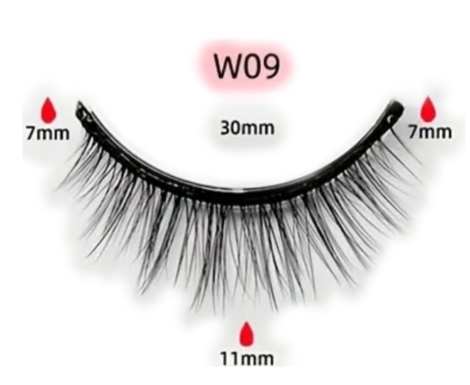 Self-Adhesive Reusable Eyelashes