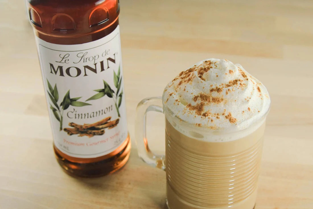 Monin - Cinnamon Syrup, Sweet and Spicy Taste 750 ml