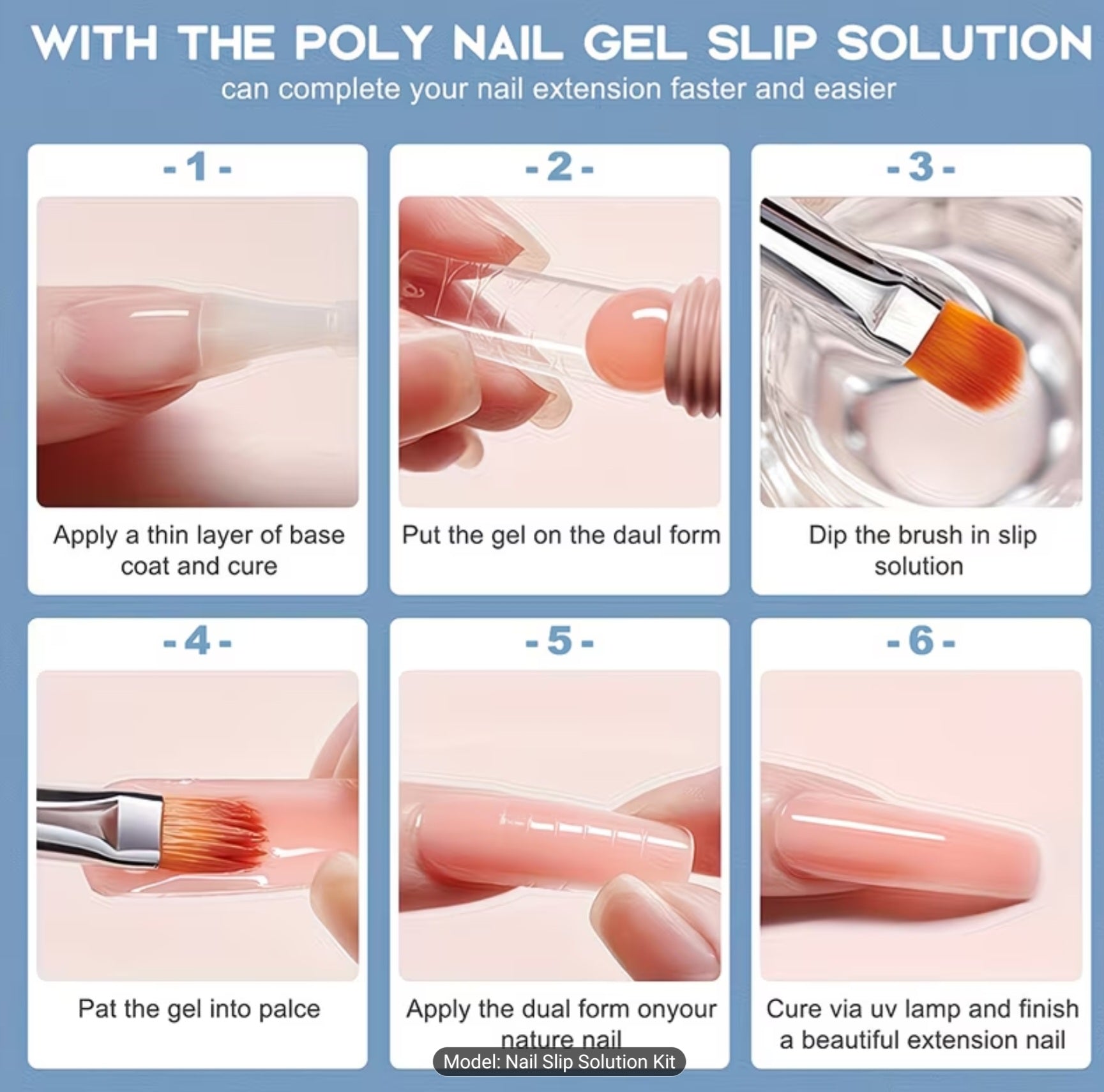 Morovan Nail Slip Solution Kit