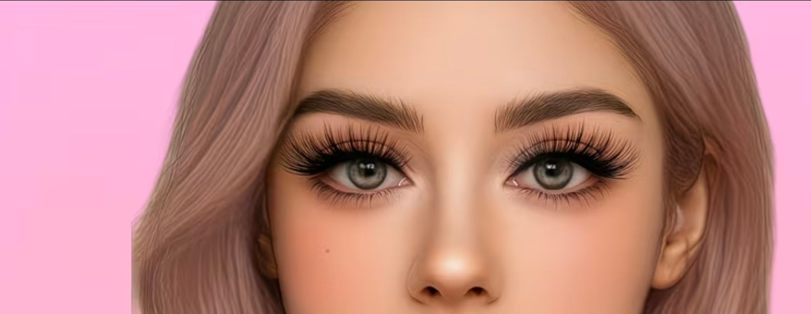 Self-Adhesive CatEye False Eyelashes Slim & Long D Curve