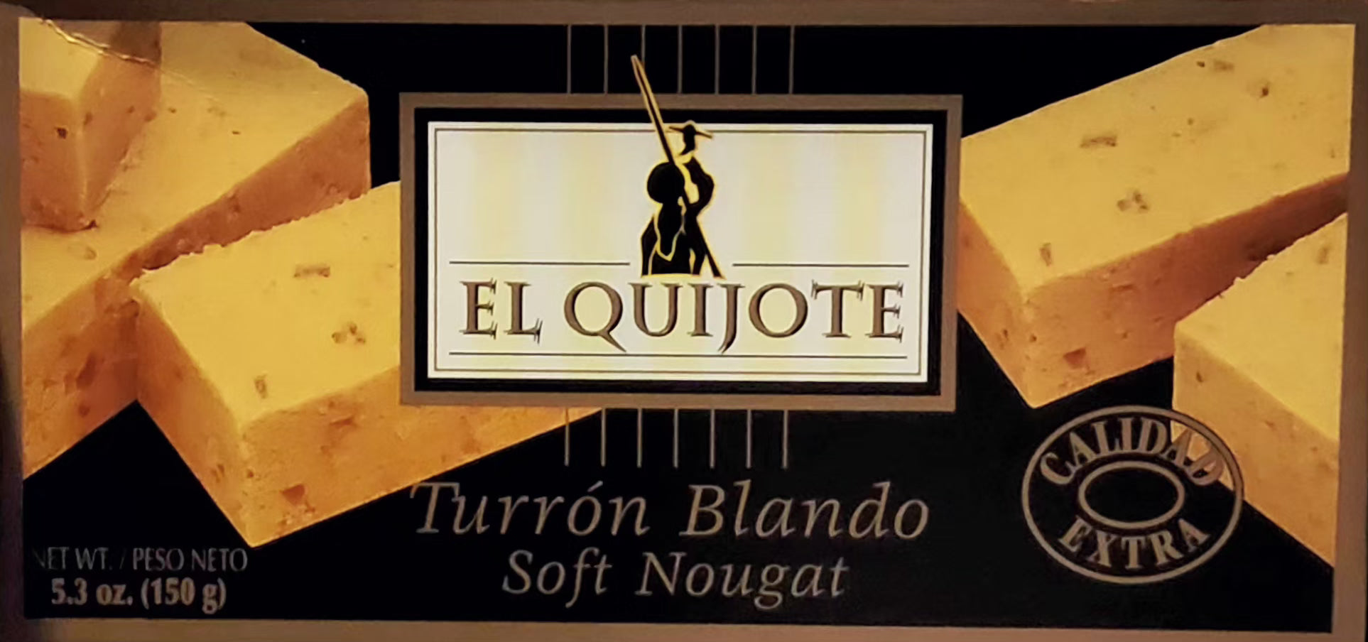 El Quijote Turron 3 different Flavors