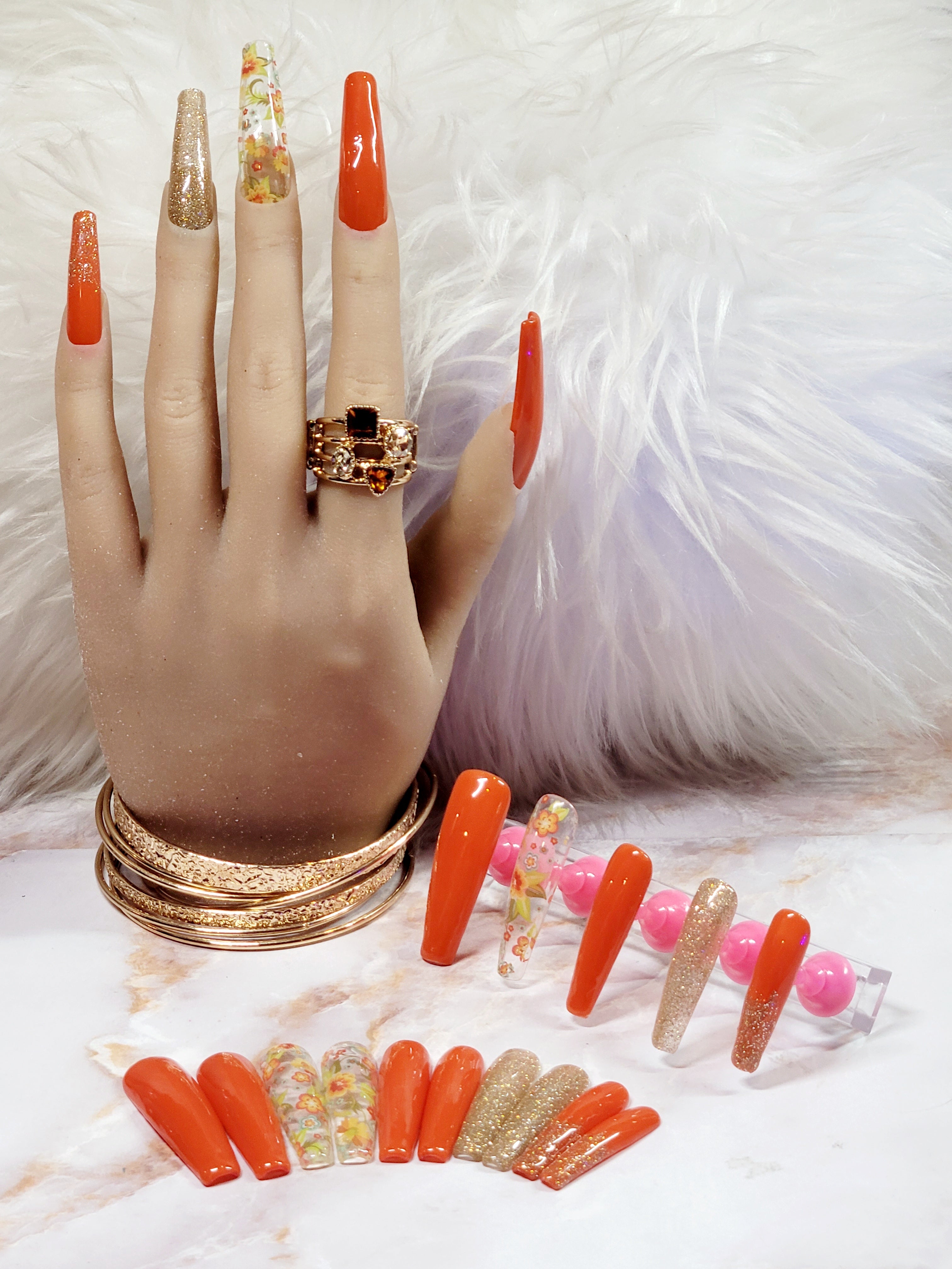 2XL Four Sets of Press-ons Kit