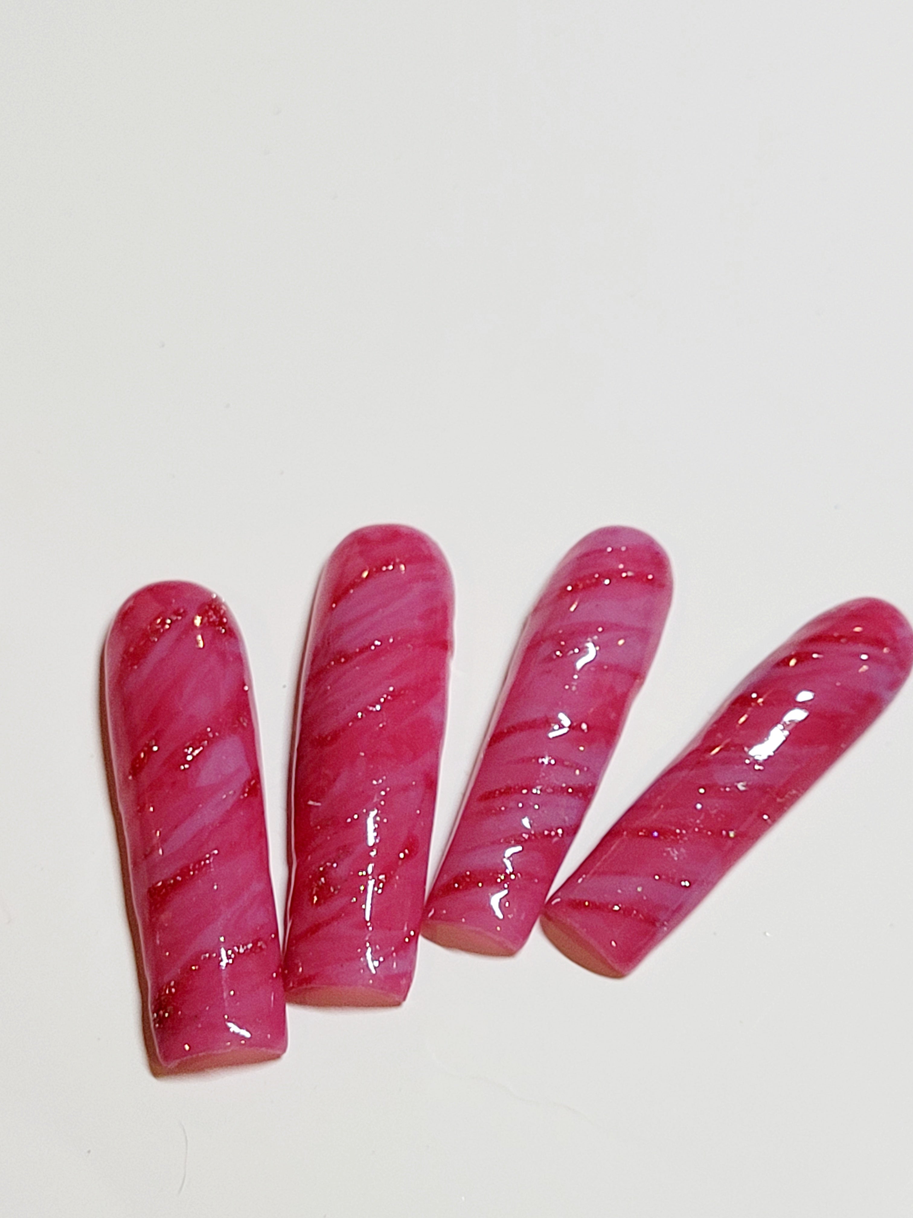 XXL Square Brat Design Press-Ons 20-24 pieces