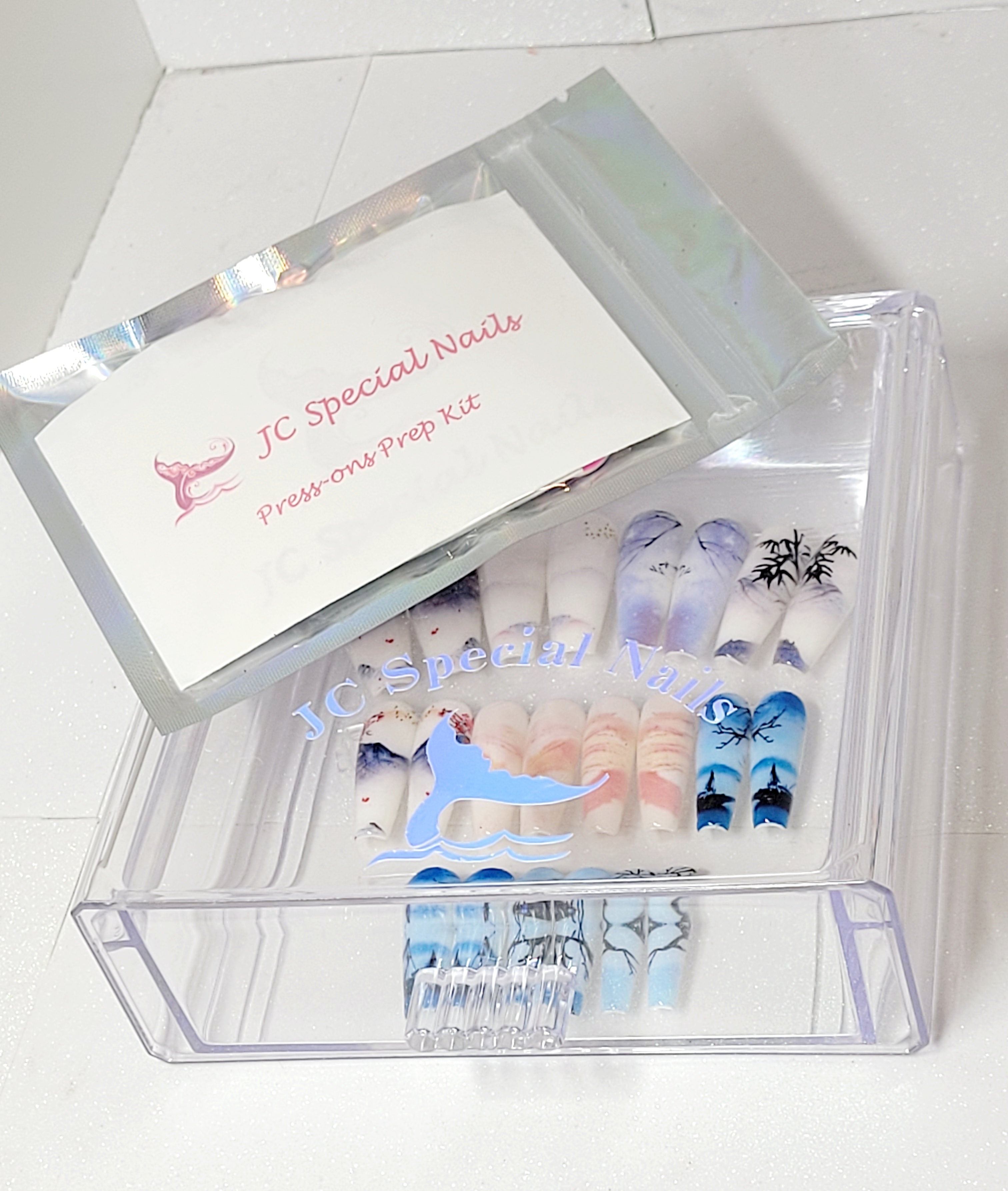 Long Coffin Various Design in Stackable Box 20-24 pieces