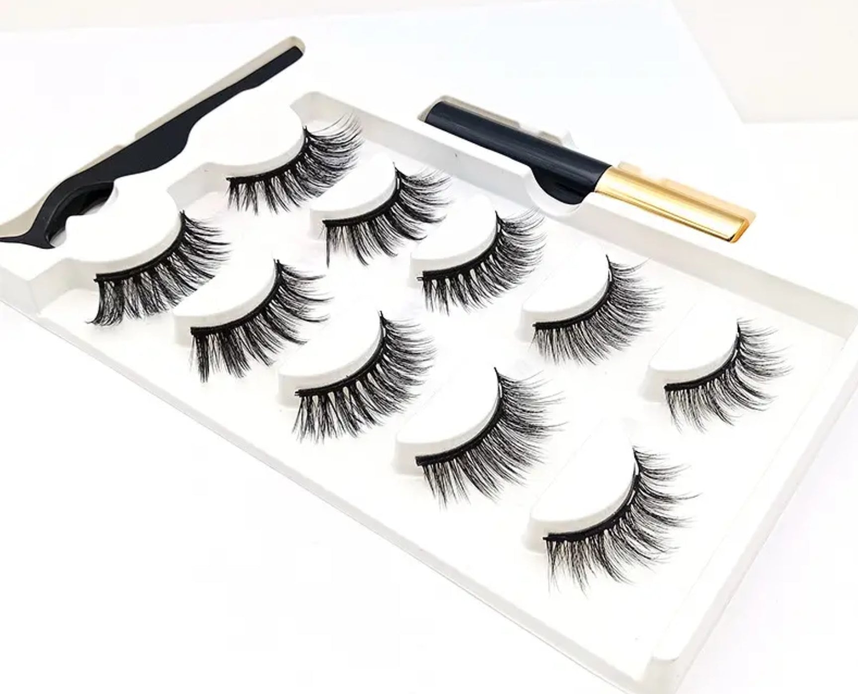 5 Pairs Magnetic Eyelashes Strips