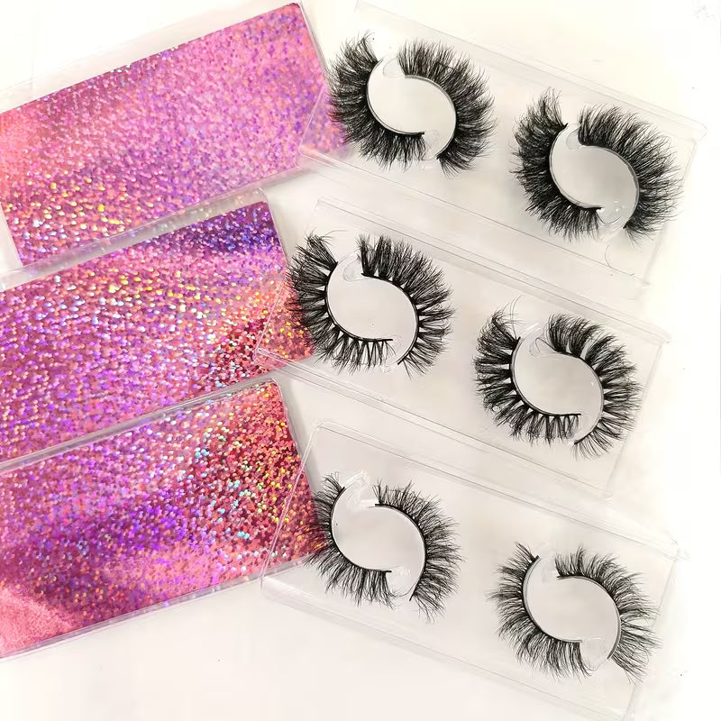 3D Faux Mink Lashes Soft &amp; Reusable, Natural &amp; Dramatic Looks, Eyelashes 10 Styles