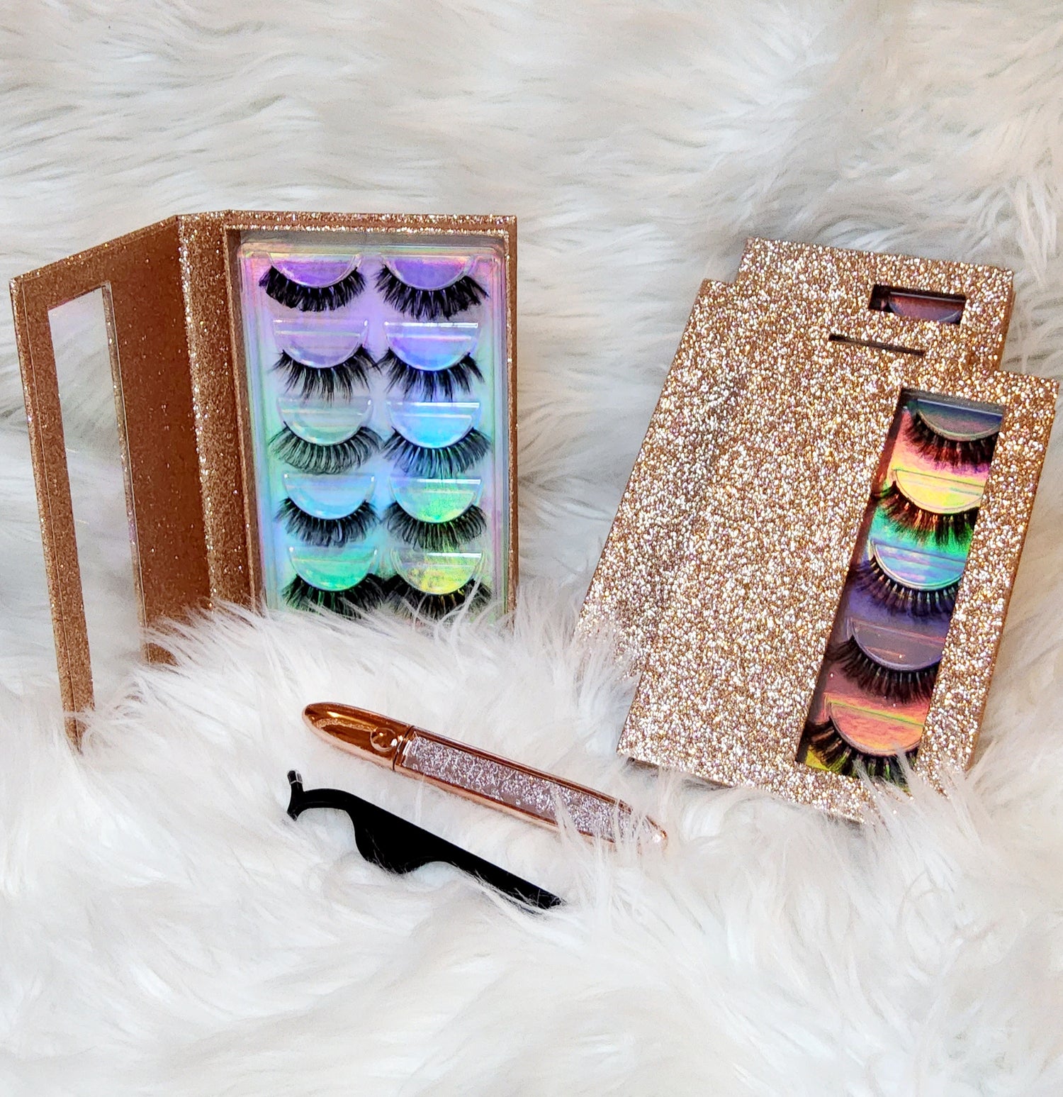 Glamorous 5 Eyelashes Set