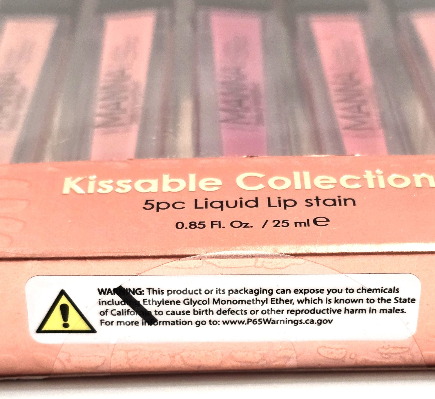 Manna Kadar Kissable Collection 5pc Liquid Lip Stain
