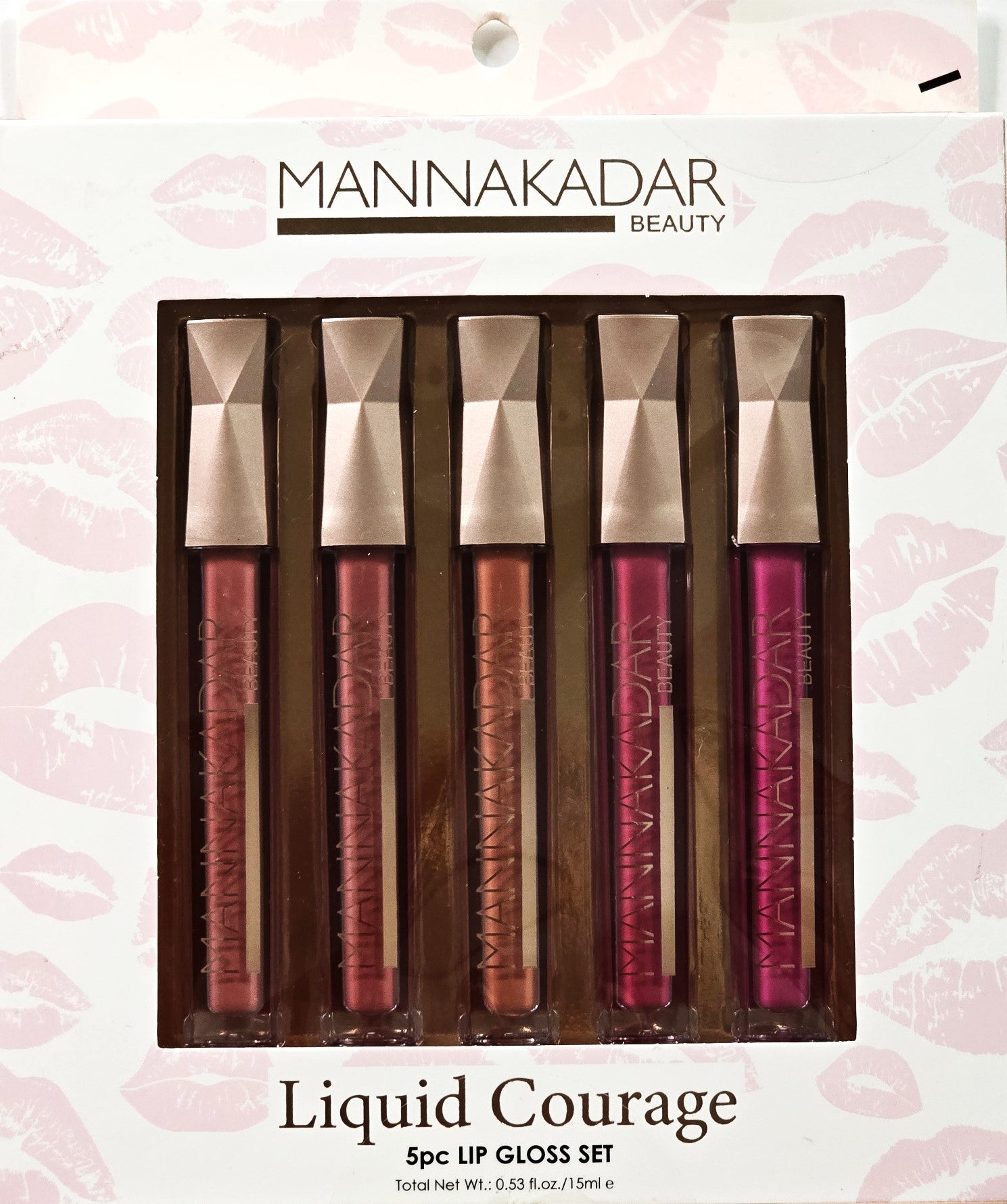 Manna Kadar Liquid Courage 5pc Lip Gloss Set