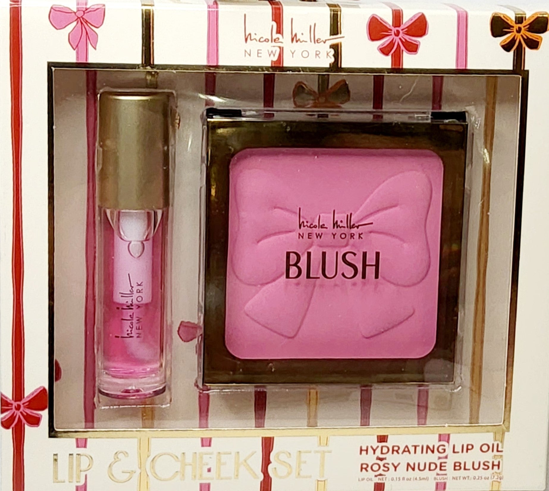 Nicole Miller Lady in Glitter Red &amp; Gold Collection