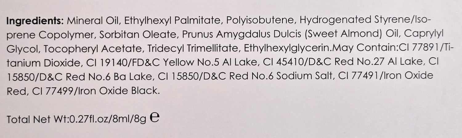 Manna Kadar Beauty Lip Gloss Set, 4 Shades, 0.27 fl.oz/8ml Each