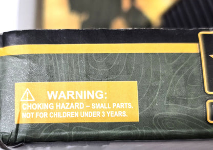 US Army Combat Tank Toy, Friction Powered with Lights and Sounds and 360 Rotating Turret