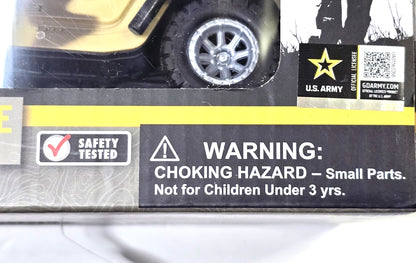 U.S. Army Recon Vehicle, Army Battle Truck, with Light &amp; Sound Friction Powered