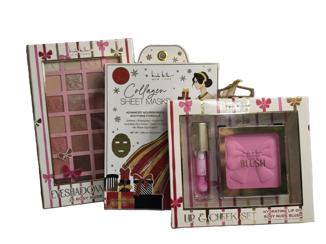 Nicole Miller Lady in Glitter Red &amp; Gold Collection