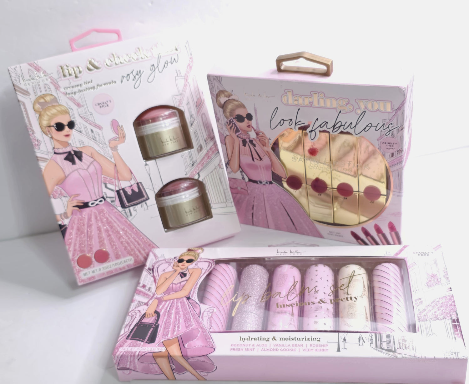 Nicole Miller Lady in Glitter Pink Collection