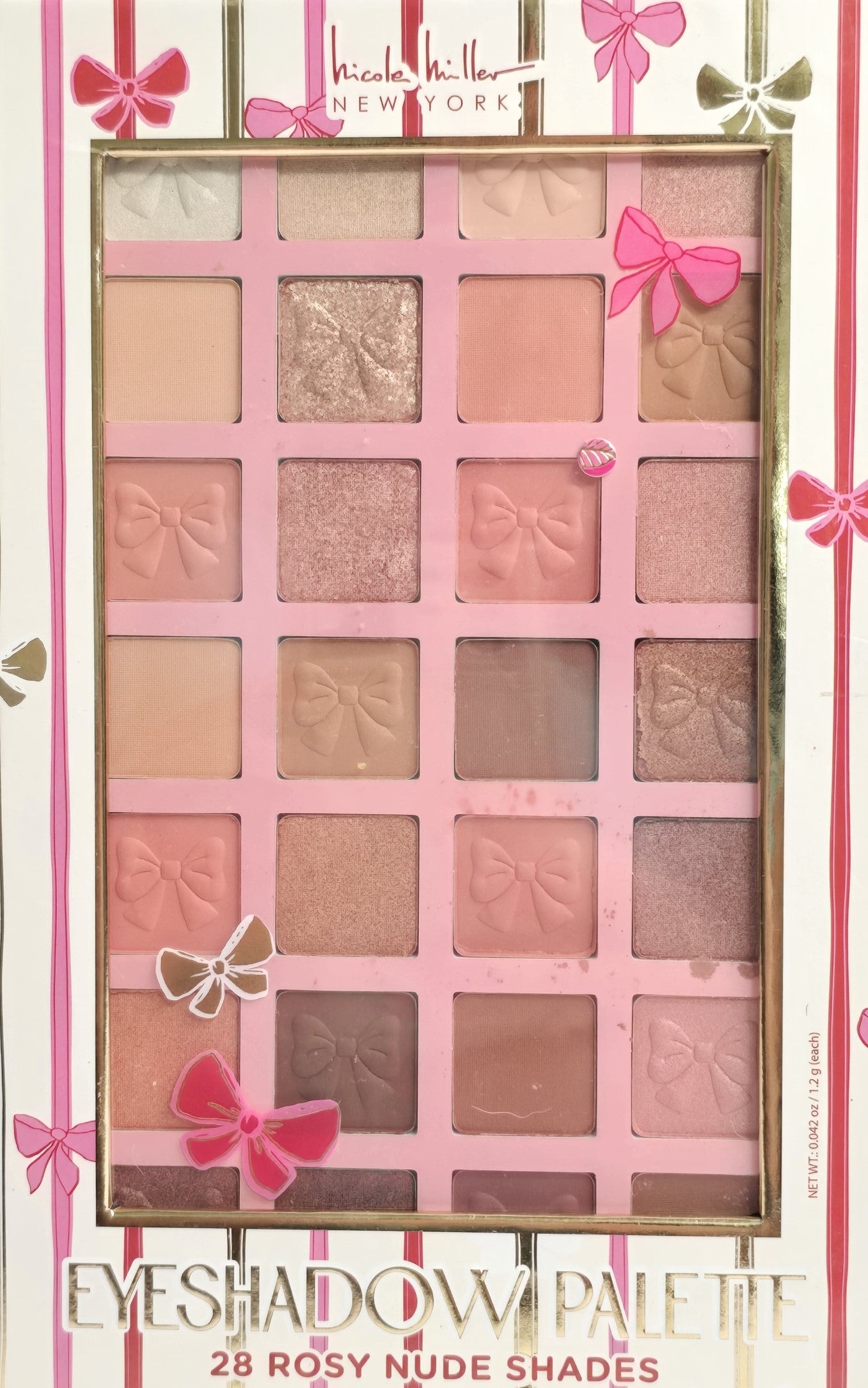 Nicole Miller Lady in Glitter Red &amp; Gold Collection