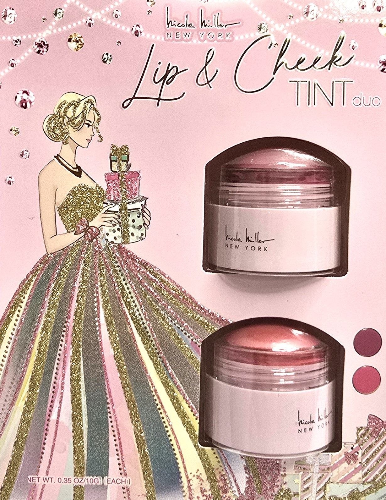 Nicole Miller Lady in Halo and Gold Collection