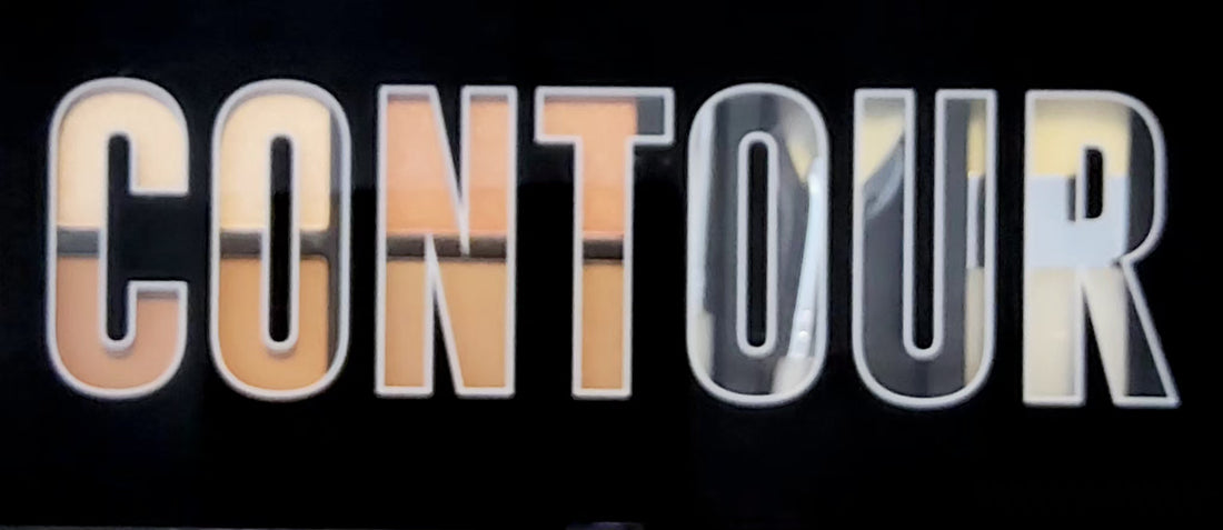 Profusion Contour Light Pink, Champaign, Taupe, Dark Bronze with 3 Brushes