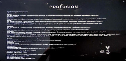 Profusion Contour Light Pink, Champaign,  Taupe, Dark Bronze with 3 Brushes