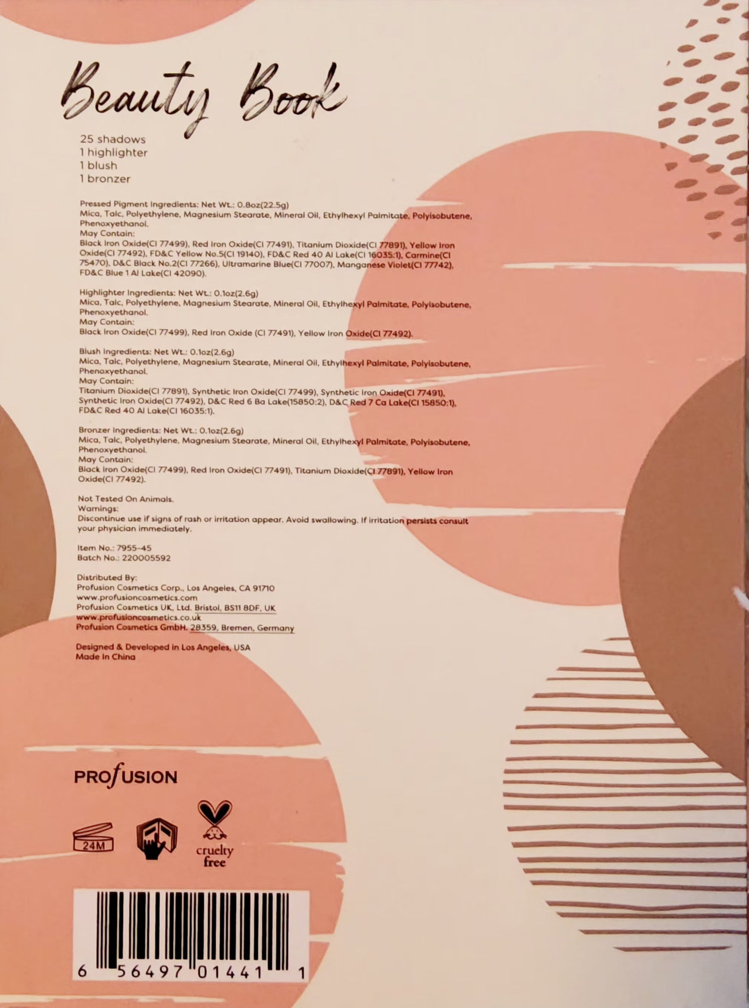 PROFUSION 6 Eye and Face Beauty Books1