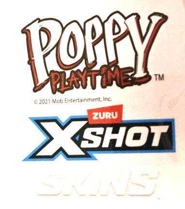Zuru Xshot Skins Dread Blaster - Poppy Playtime (Kissy) 12x