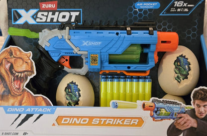 ZURU Xshot Dino Attack Dino Striker 16x 8+