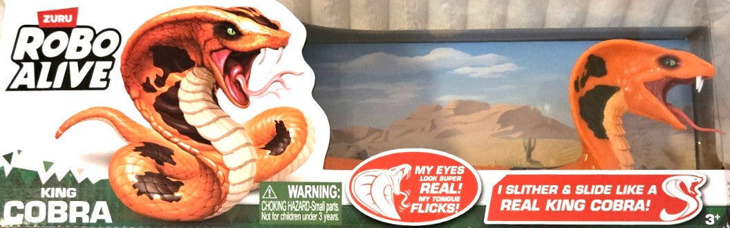 ZURU Robo Alive KING COBRA 3+