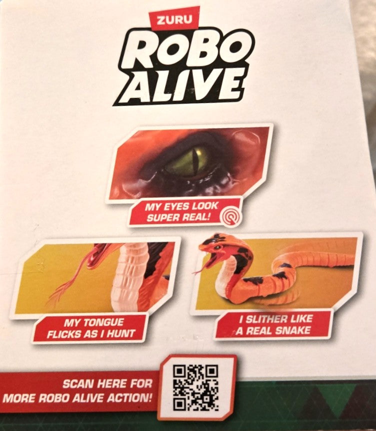 ZURU Robo Alive KING COBRA 3+