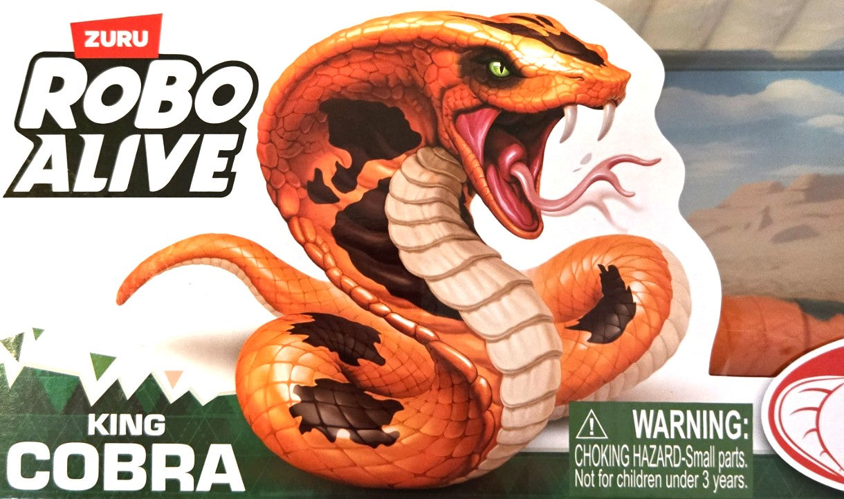 ZURU Robo Alive KING COBRA 3+