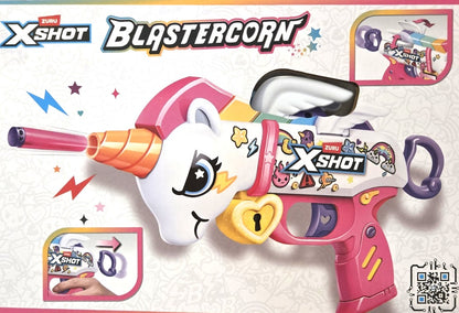 ZURU Xshot Blastercorn Unicorn Blaster with 16x 8+